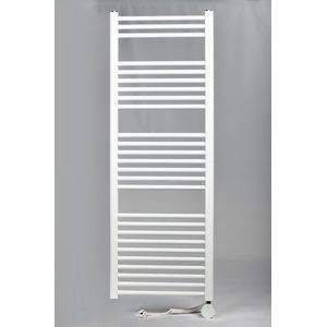 SYLRO® RIGA - ELEKTRISCHE BADKAMER RADIATOR - RECHT - WIFI - 50 x 120cm - WIT