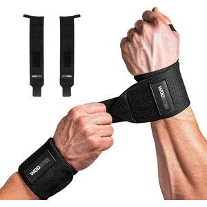 WODster - Wrist Wraps – Fitness + Crossfit + Krachttraining Polsbandjes – Wrist Straps – Polsbrace – Heren & Dames