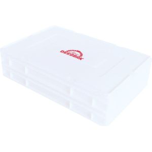 Alpac Deegbak XL - Deegkrat - 600 x 400 x 85 mm - 2 Pizzabollenbakken + 1 Deksel
