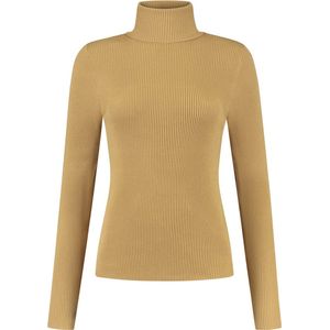 BASIC DAMES COLTRUI - Kleur Camel - Maat L