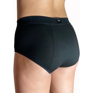 ConfidenceForAll® Dames Anti Zweet Slip met Ingenaaide Pad - Maat 44 - Zwart