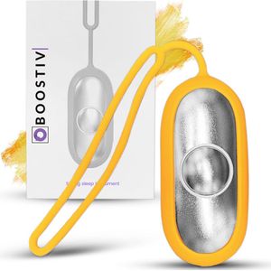 Boostiv® - Slaaptrainer - Slaaphulp - Slaaprobot - Slaaphulp volwassenen - Frequentietherapie - Oranje