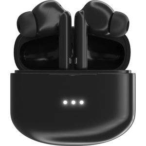 OOQE FLOW PRO - Draadloze Oordopjes | Oortjes Draadloos | Bluetooth 5.3 | Geschikt voor Bellen en Video Call | ANC | Geschikt voor Telefoon, TV, Tablet en Laptop | 40 Uur Batterijduur | Regen- en Stofbestendig | Ergonomisch | Zwart