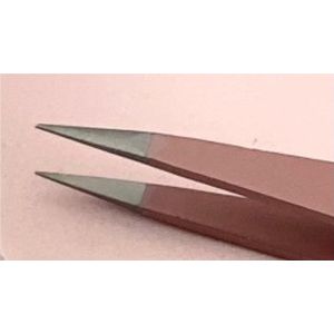 Jellz-Pointed Tweezer-Puntige Pincet-Epileer Pincet-Rose-Pink
