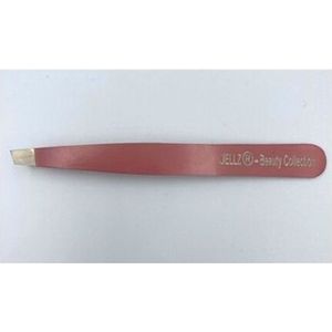 Jellz-Slant Tweezer-EpileerPincet-Pink-Roze