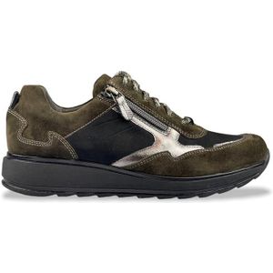 Durea - 6261 Sneakers - Groen - Wijdte H