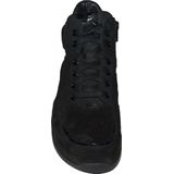 Durea - 9735 - Dames Sneakers - Zwart - Suède - Wijdte E
