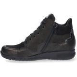 Durea - 9735 Enkellaarzen - Zwart - Leer