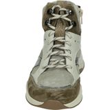 Durea - 9755 Sneakers - Zwart - Leer/Synthetisch - Wijdte H