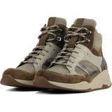 Durea - 9755 Sneakers - Zwart - Leer/Synthetisch - Wijdte H