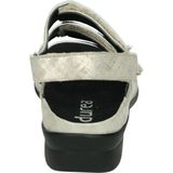 Durea 7409 K - Platte sandalenDames Sandalen - Kleur: Wit beige