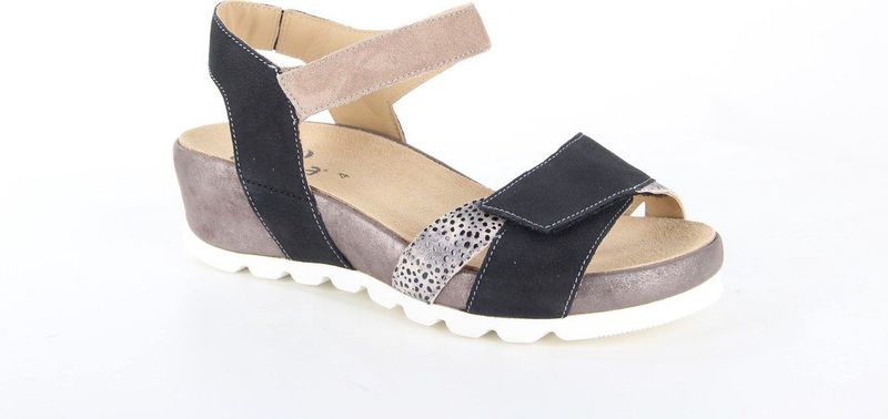 Durea 7403 028 0280-K dames sandalen sportief (5) zwart