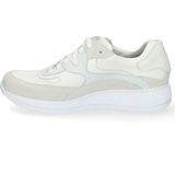Durea 6272 H - Lage sneakersDames sneakers - Kleur: Wit/beige - Maat: 37.5