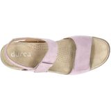 Durea - 7416 Sandalen - Zwart - Leer