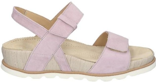 Durea - 7416 Sandalen - Zwart - Leer