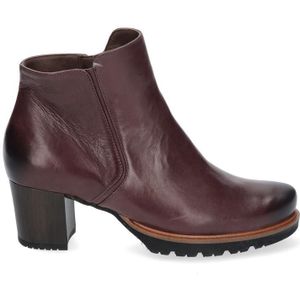Durea - 9743 872 E - Enkellaarzen - Rood - Leer