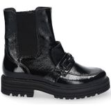 Durea - 9783 Enkellaarzen - Zwart - Wijdte H