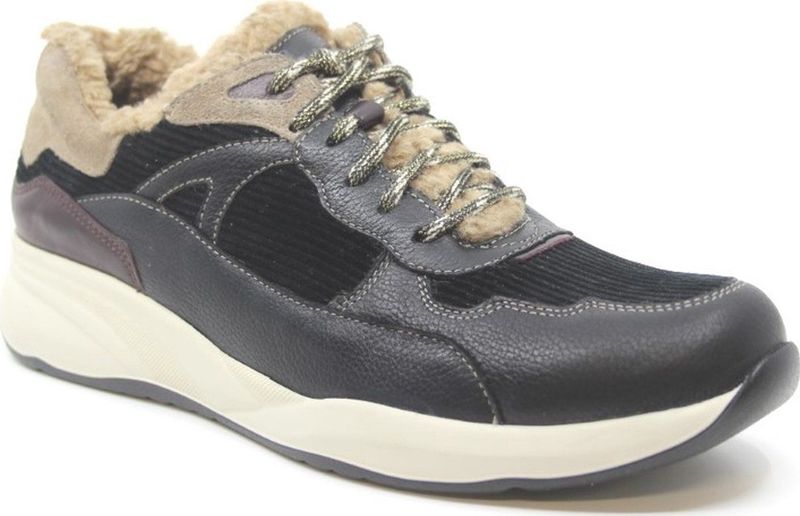 Durea - Sneakers - Blauw - Leer