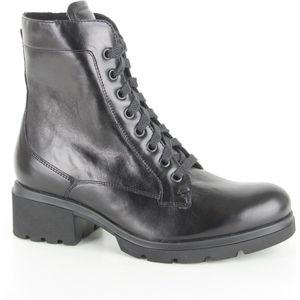 Durea Veterboots Zwart - Comfortabele Boots met Ritssluiting