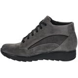 Durea - 9763 - Veterschoenen - Zwart - Leer - Wijdte K