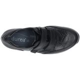 Durea 6288 Klittenbandschoenen - Zwart - Leer - Wijdte K