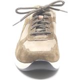 Durea 6283 604 0686 Bruin combi dames sneakers