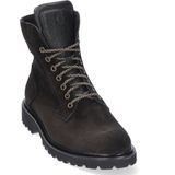 Durea - 9769 Enkellaarzen - Zwart - Leer - Wijdte H