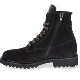 Durea - 9769 Enkellaarzen - Zwart - Leer - Wijdte H