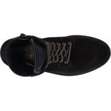 Durea - 9769 Enkellaarzen - Zwart - Leer - Wijdte H