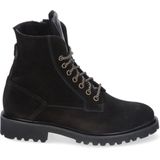 Durea - 9769 Enkellaarzen - Zwart - Leer - Wijdte H