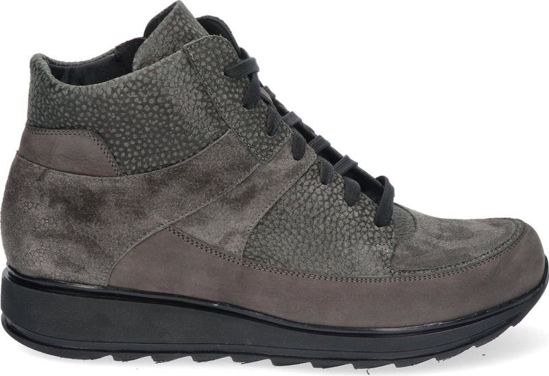 Durea - 9772 - Sneaker - Grijs - Hoogwaardige Materialen