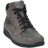 Durea - 9735 - Veterboots - Zwart - Leer