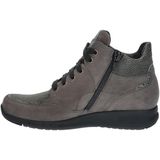 Durea - 9735 - Veterboots - Zwart - Leer