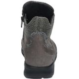 Durea - 9735 - Veterboots - Zwart - Leer