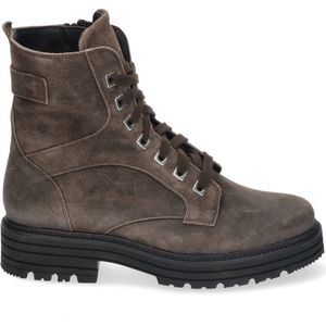 Durea - 9758 Enkellaarzen - Zwart - Leer