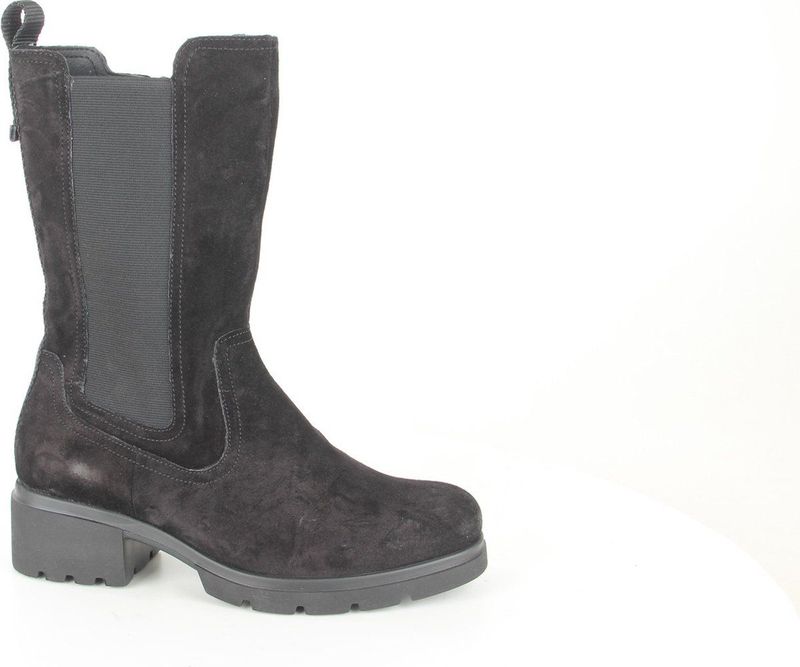 Durea - 9789.905.7448 - Enkellaarzen - Zwart - Suède - Leer - Rubber