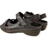 Durea - Sandalen - Zwart - Leer - Verstelbare Banden