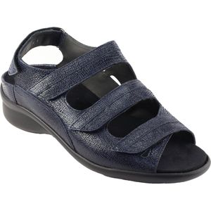 Durea - 7409 - Sandalen - Extra Breed - Klittenband - Uitneembaar Voetbed