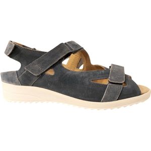 Durea Sandaal 7419 218 0864 Wijdte H Demin Blauw