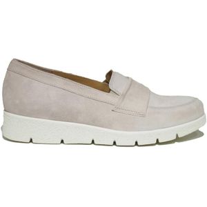 Durea - 5753 - Instappers - Blauw - Leer