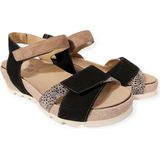 Durea - 7403.025.1009 - Sandalen - Zwart - Nubuck - Leer