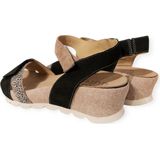 Durea - 7403.025.1009 - Sandalen - Zwart - Nubuck - Leer