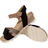 Durea - 7403.025.1009 - Sandalen - Zwart - Nubuck - Leer