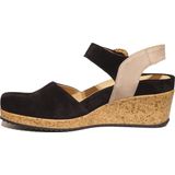 Durea 5919 Sandalen - Zwart - Leer - Wijdte H
