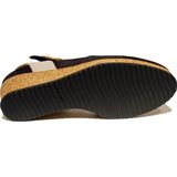 Durea 5919 Sandalen - Zwart - Leer - Wijdte H