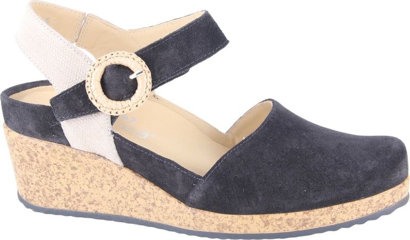 Durea - 5919 - Sandalen - K - Sleehak - Kurk-look - Slingback