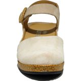 Durea - 5919 Sandalen - Beige - Wijdte H - Sleehak