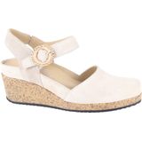 Durea - 5919 Sandalen - Beige - Wijdte H - Sleehak