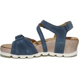 Durea - Sleehak Sandalen - Lichtkleur - Leer