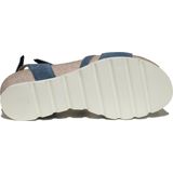 Durea - Sleehak Sandalen - Lichtkleur - Leer